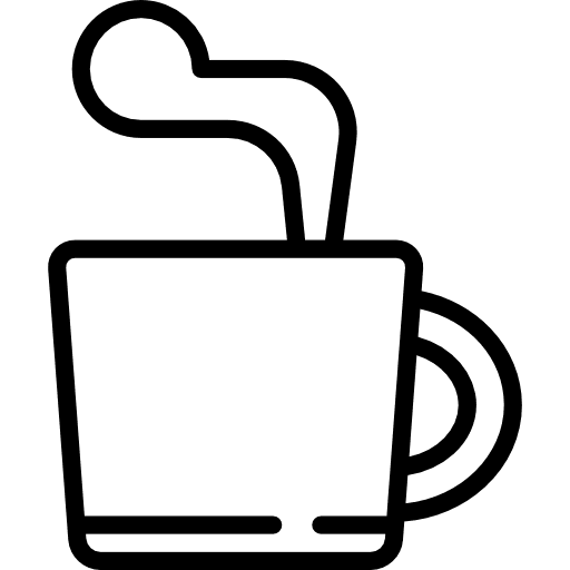 Coffee coffee food and restaurant plate icon