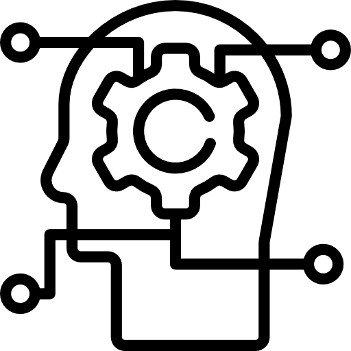 Development business and finance education idea icon