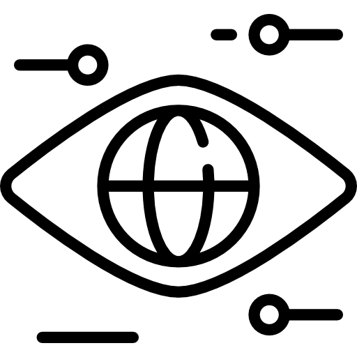 Research tools and utensils education search icon