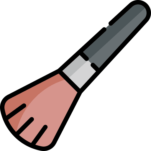 Brush brushes cosmetics fashion icon