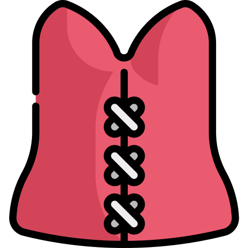 Corset cothes corset garment icon Corset cothes corset garment icon