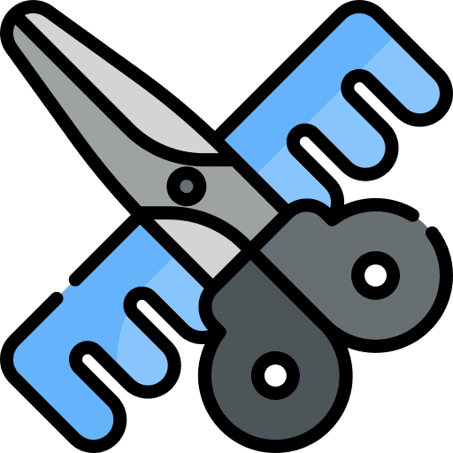 Hair salon hair salon comb combs icon