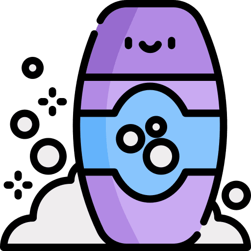 Shampoo beauty bottle bathing icon