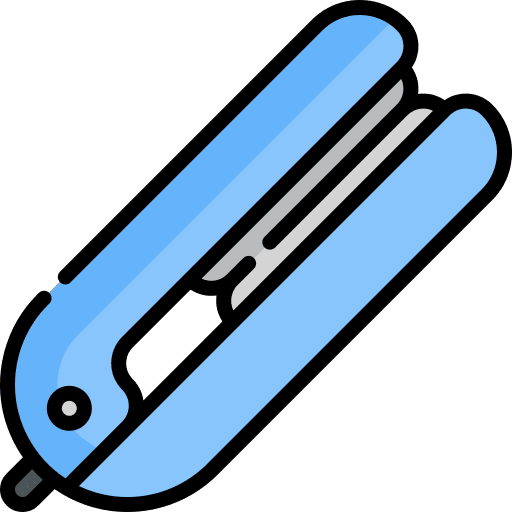 Hair iron hairdressing hairdress hot icon Hair iron hairdressing hairdress hot icon