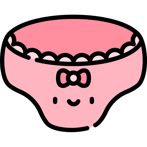 Panties underwear underpants knickers icon Panties underwear underpants knickers icon