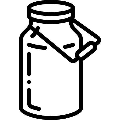 Bottle food coffee shop food and restaurant icon