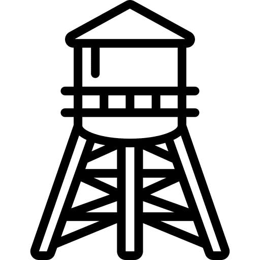 Tower watering tower water icon