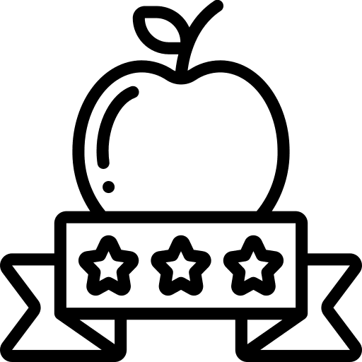 Apple diet vegan apple icon