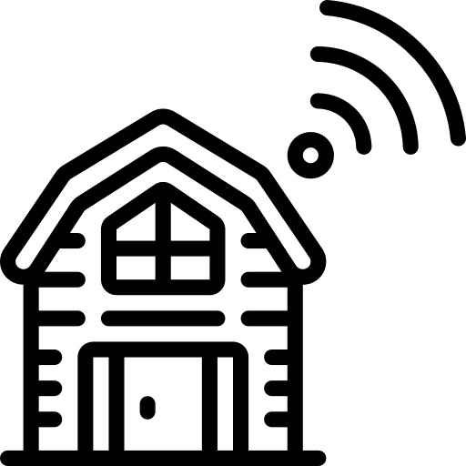 Barn farming barn real estate icon