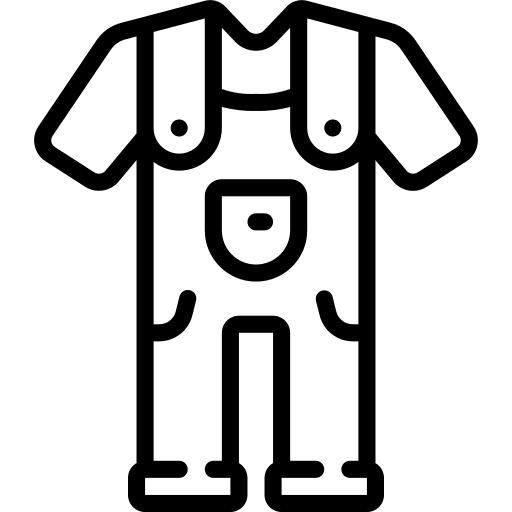 Overalls clothes farmer fashion icon