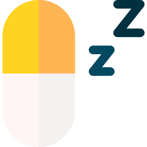 Drug medication insomnia drug icon Drug medication insomnia drug icon