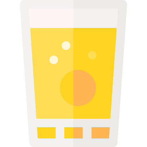 Effervescent medicine drug tablet icon Effervescent medicine drug tablet icon