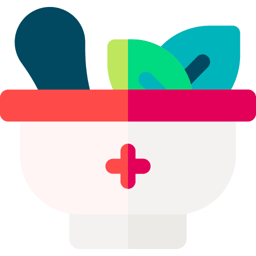 Medicine leaves herbal homeopathy icon Medicine leaves herbal homeopathy icon