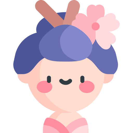 Geisha japanese woman people icon