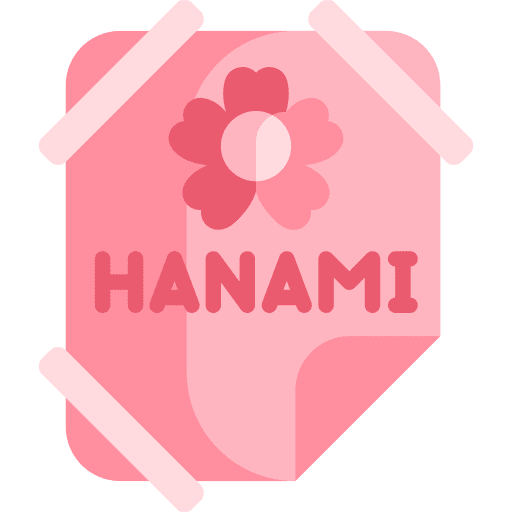Hanami poster files and folders sakura icon