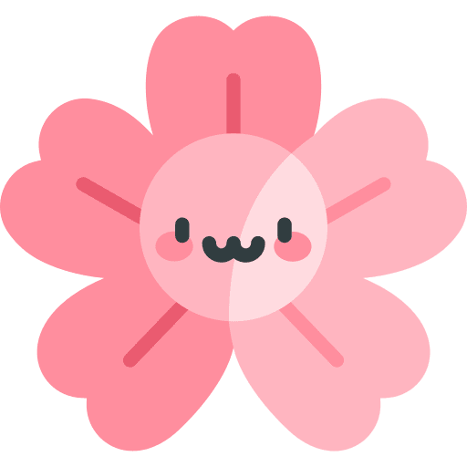 Sakura scent exotic garden icon