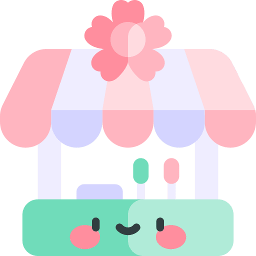 Food stand japan food and restaurant sakura icon