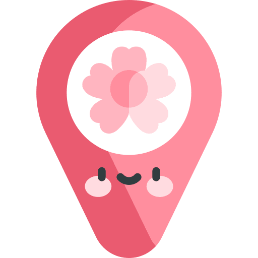 Hanami maps and location placeholder location icon