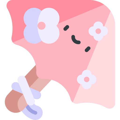 Wagasa cultures paper umbrella icon