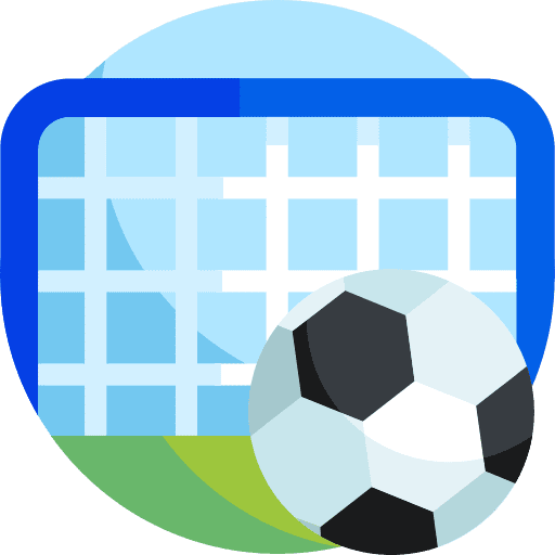 Goal playground sports and competition goal box icon