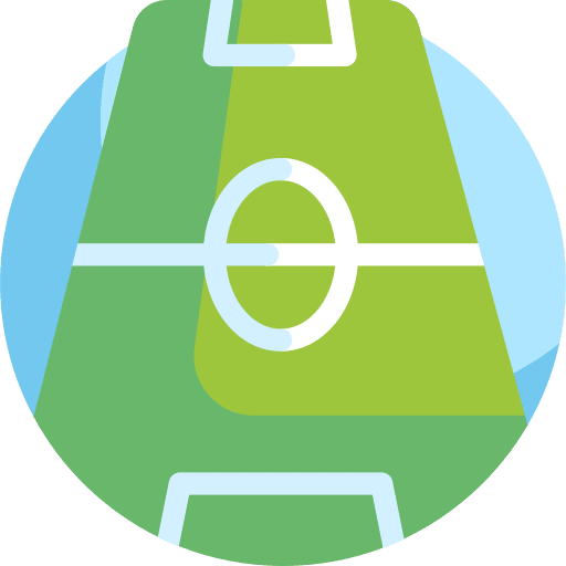 Field activity football entertainment icon