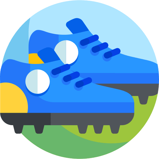 Shoe running soccer shoe icon