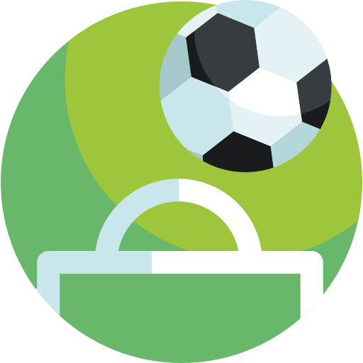 Soccer football ball sports and competition playing icon