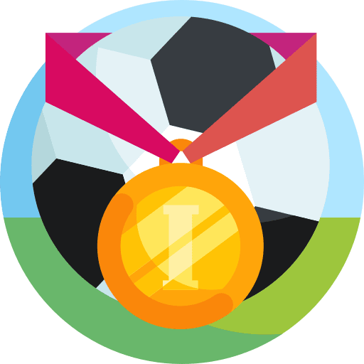 Football reward insignia team icon