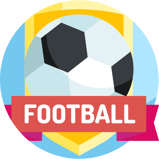 Football sportive football sport icon