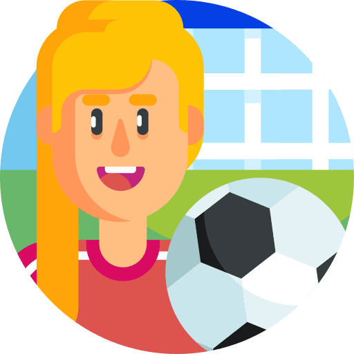 Soccer player people athlete soccer player icon