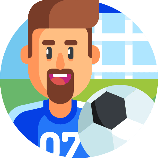 Soccer player sports and competition man people icon