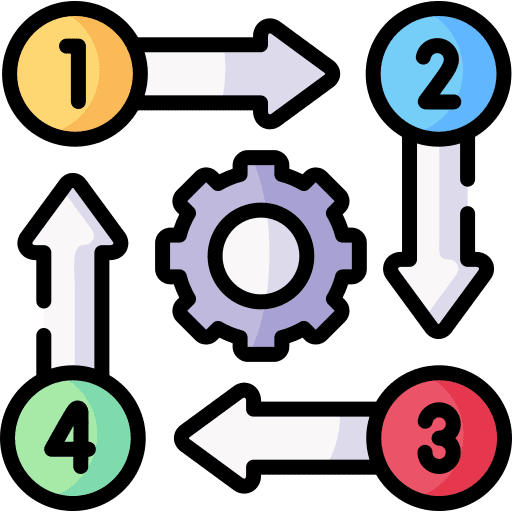 Steps regulation business and finance step 2 icon