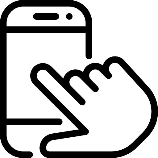 Smartphone mobile phone communications technology icon