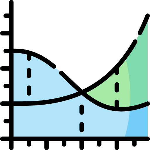 Statistics analysis statistics growth icon