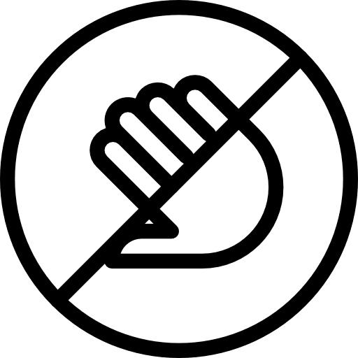 Do not touch do not touch prohibition forbidden icon Do not touch do not touch prohibition forbidden icon