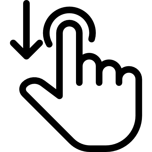 Drag drag gestures hand icon Drag drag gestures hand icon