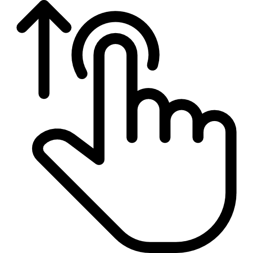 Drag hands and gestures multimedia option hand icon Drag hands and gestures multimedia option hand icon