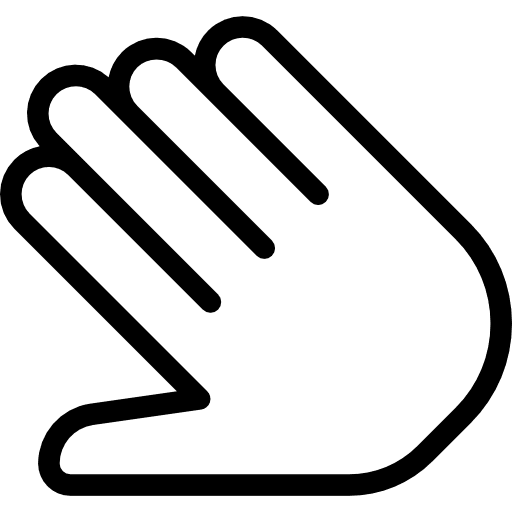 Hand catch hands and gestures hold icon Hand catch hands and gestures hold icon