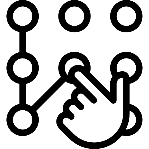 Keypad dial phone interface icon Keypad dial phone interface icon