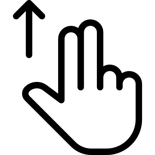 Scroll gestures gesture hands and gestures icon Scroll gestures gesture hands and gestures icon