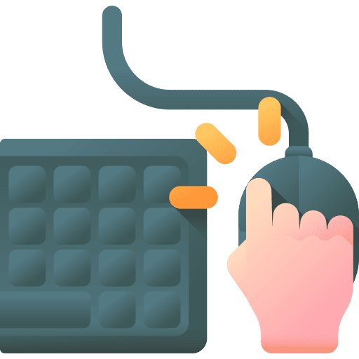 Working working at home working keyboard icon