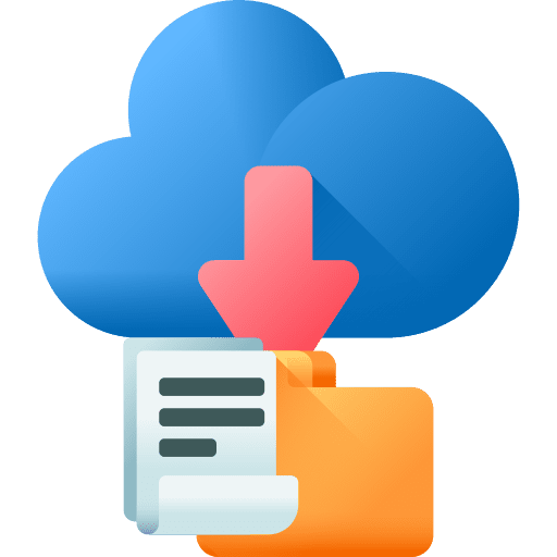 Download cloud computing download files and folders icon Download cloud computing download files and folders icon