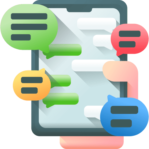 Group chat team meeting communications icon Group chat team meeting communications icon