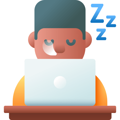 Sleepy tiredness healthcare and medical fatigue icon Sleepy tiredness healthcare and medical fatigue icon