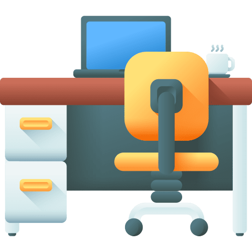 Workspace working designers graphic icon Workspace working designers graphic icon