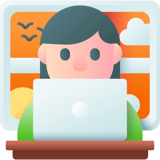 Working at home professions and jobs evening working at home icon Working at home professions and jobs evening working at home icon