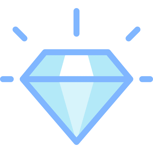 Diamond fashion luxury jewelry icon