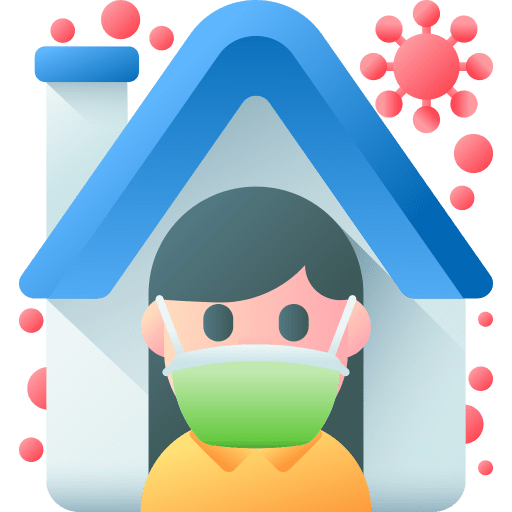 Stay home family house seclusion icon Stay home family house seclusion icon