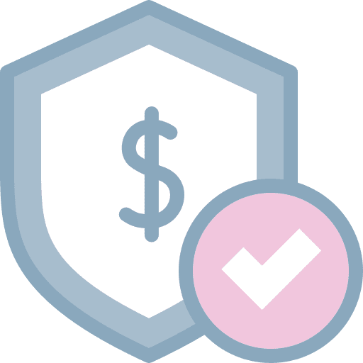 Safe shield protection safety icon