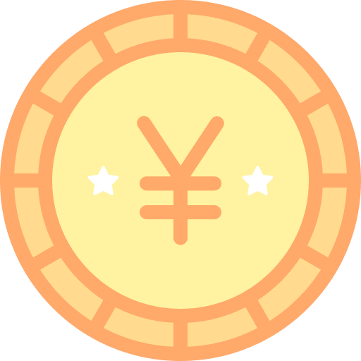Yen cash yen business icon